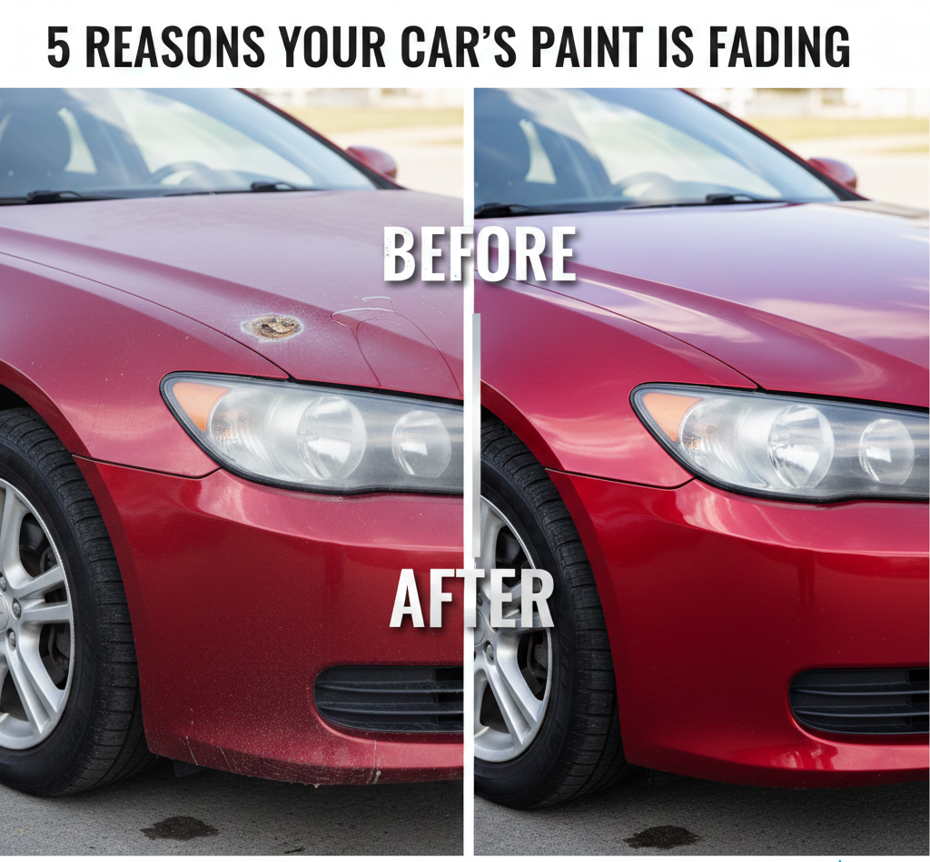 5 Reasons Why Your Car’s Paint Is Fading (and How to Save It)